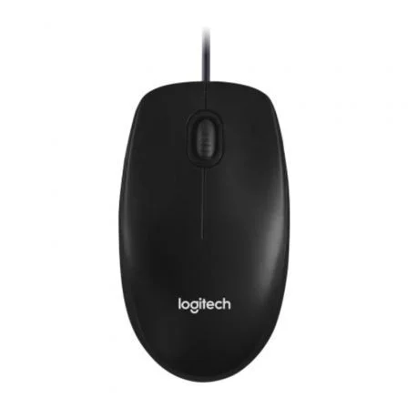 Logitech M100 Ratón Óptico USB Negro